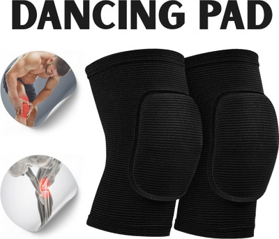 meetanshcollection Dancer-Tuned Knee Gear with Comfort Layers Knee Support(Black)