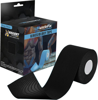 MuscleFix Kinesiology Tape (5cm*5m) for Pain Relief,Muscle Support,Sports & Physiotherapy Kinesiology Tape