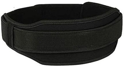 sachi sports Gym Belt for Men Weight Lifting - 5 Inch Wide Back Support Belt for Deadlift, Back / Lumbar Support(Black)