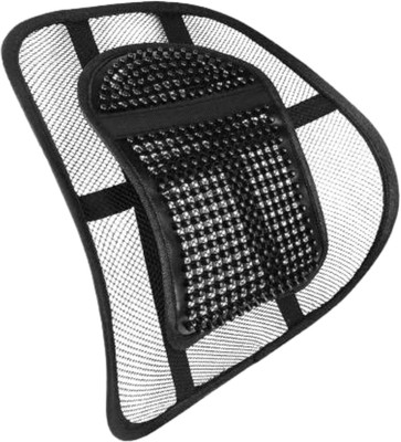 MJRP ENTERPRISES Acupressure Back Rest / lumbar support Back / Lumbar Support(Black)