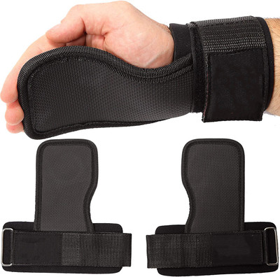 keycraze gym weight lifting no Claus on palm palm hand support Hand Support(Black)