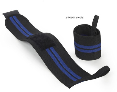 karanja Wrist Support Band with Thumb Loop for Weightlifting, Powerlifting, Gym Wrist Support