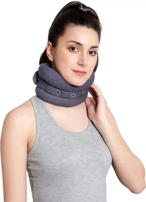 Selva Soft Cervical Collar Support for Immobilization & Stabilized Neck Support(Grey)