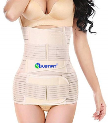 JUSTIFIT post pregnancy belt after delivery for tummy reduction Back / Lumbar Support(Beige)
