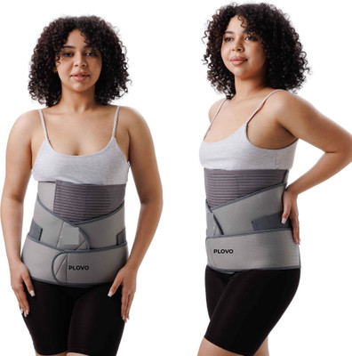 PLOVO Post Pregnancy Maternity Belt for C-Section & Normal Delivery Abdominal Belt Abdominal Belt(Grey)