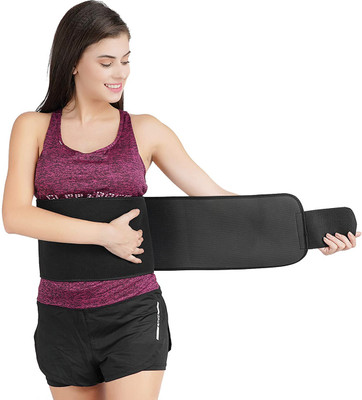 APPGEN Lumbar Sacral LS Waist Belt for Men & Women Back Pain Relief Abdominal Belt(Black)