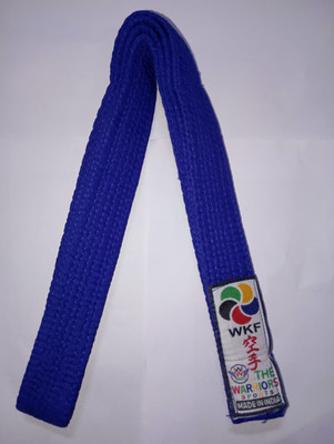 Adarsh Enterprises Martial Art Karate Blue Belt Professional Training Belt Abdominal Belt(Blue)