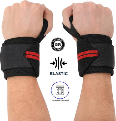 BQH Wrist Support Band/Wraps with Thumb Loop for Gym Workout Wrist Support Wrist Support