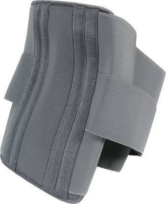 Mulkraj NEW-ABS-Spinal Brace forBack Pain Slip Disc Contoured Lumber Support-19 Abdominal Belt(Grey)