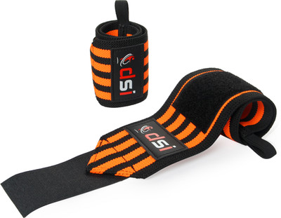DSI Weight Lifting Wrist Supporter with Thumb Loop Cotton Hand Grip Wrist Band Hand Support