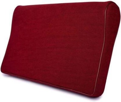 RADIANT TRADERS Regular Contoured Cervical Pillow For Pain reduction/All Neck Sprains Neck Support Cervical Pillow(Maroon)