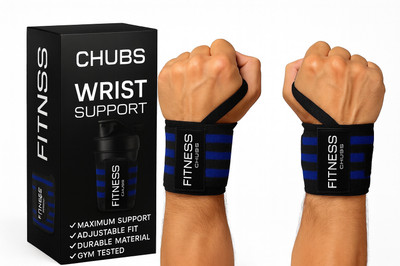 Chubs Fitness Series Wrist Band for Men & Women, for Gym. Wrist Support Wrist Support