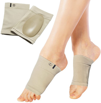 MERCEHIVE Flat Arch Support Socks Sleeves Pad - For Foot Pain Relief/For Flat Feet Foot Support(Grey)