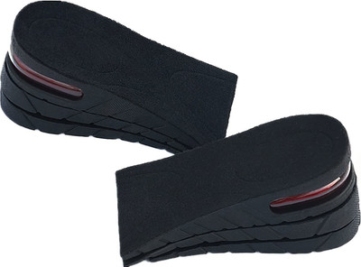 Jwxno Height Increase Insole 3-Layer Air Cushion Heel Insert Lift Shoes Insole Insole