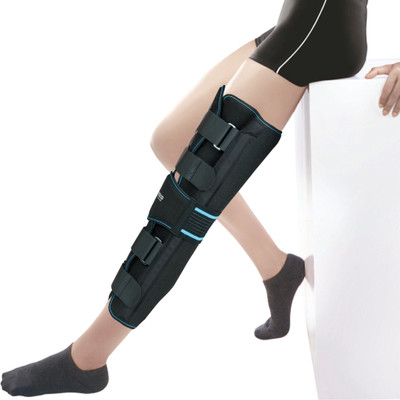 VISSCO Knee Stabler-Long 19 Brace (Firm Support) Knee Support for Pain Relief Knee Support(Black)