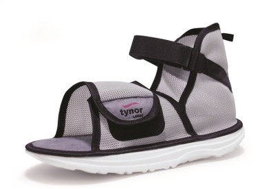 TYNOR Cast Shoe Rocker Sole, Grey, Medium, 1 Unit Foot Support