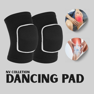 CTC CREATION DanceLoom Knee Shields for Endless Rehearsals Knee Support(Black)