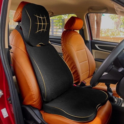 betterhood PosturePro Premium Car Seat, Back and Neck Cushion Combo, Ergonomic Memory Foam Back / Lumbar Support