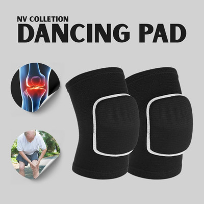 NV COLLECTION DanceNest Knee Pads with Feather Comfort Knee Support(Black)