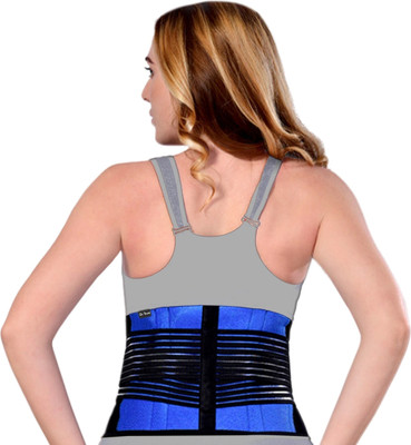 Dr Trust USA Backache Belt Lumbo Sacral Spine Waist Pain Relief 329 Orthopedic Lower Back / Lumbar Support(Black)