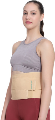 ORANCLE CARE Unisex Lumbo Sacral (L.S.) Belt | Spinal Brace for Back Pain, Slip - Disc (BEIGE) Back / Lumbar Support(Beige)