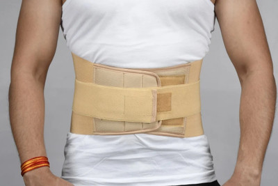 DEUS L.S.Contoured Back & Waist Support Back Support Back / Lumbar Support(Beige)