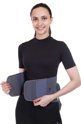Balarkaaa NKS_LS-Waist Back LS for Back for MeLS &WomeLS-130 Back / Lumbar Support(Grey)