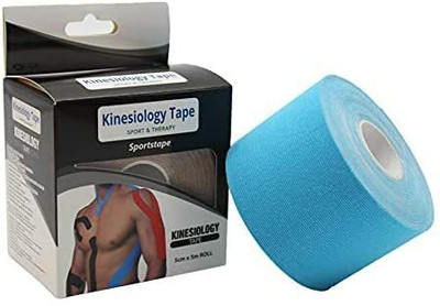 Hiwaga Kinesiology Tape Sports 5 cm X 5 m Abdominal Belt(Blue)