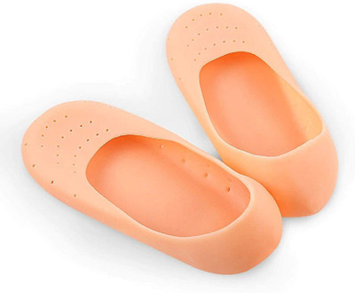 DHEER Silicone Gel Anti Crack Full Length Foot Protector Moisturizing Cream Ankle Ankle Support