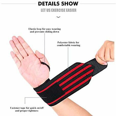 Bracewell Weight Lifting Wrist Support Pair For Gym Wrist Support