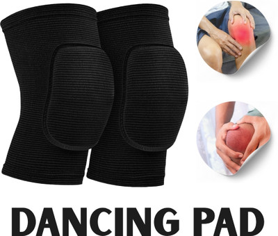 meetanshcollection Motion-Adaptive Dance Knee Braces for All Levels Knee Support(Black)