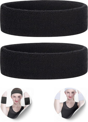 NV COLLECTION Gentle-Grip Cotton Fitness Headband for Active Use Head Support(Multicolor)