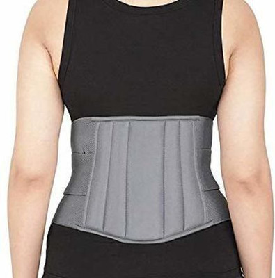 Balrakaa NB_S_NB_S_Lumber Sacral Support Belt back pain relief for Men & WomeNB_S_49 Back / Lumbar Support(Black)