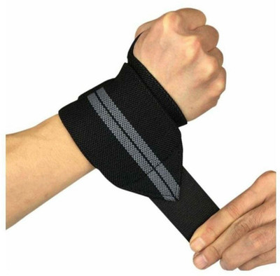 KAMPALA Wrist Support Band with Thumb Loop for Gym Wrist Support(Multicolor)