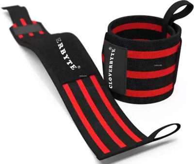 CLOVERBYTE Weight Lifting 1 pair Wrist Wrap Band for Men And Women Wrist Support