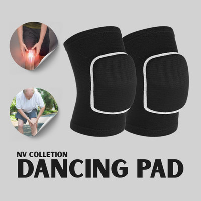 CTC CREATION CloudNest Knee Cushions with Plush Layers Knee Support(Black)