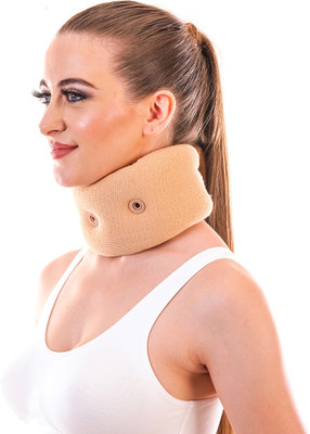 SAMSON Cervical Collar Soft With Support Neck Support(Beige)