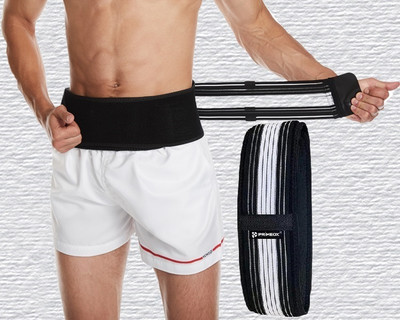 Spegi sacroiliac si joint hip belt - Sciatica Pain Relief Joint Hip Si Belt Back / Lumbar Support(Black, White)