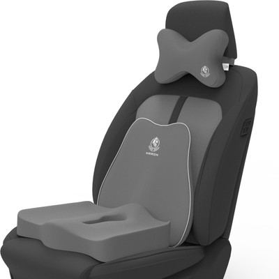 HouseOfCommon Bone Neckrest Slim Back Support or Coccxy Cushion for Long Sitting. Posture Corrector