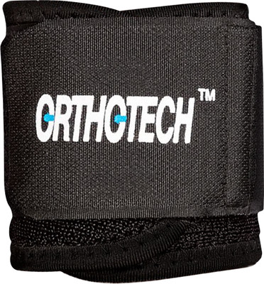 Orthotech OR-5110 Neoprene Wrist Support Band for Gym Lifting Weights | Black (Pack of 2) Wrist Support(Black)