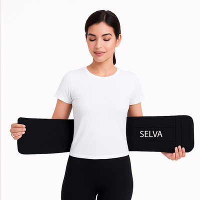 SELVA Relieves Back Pain Lumbar Abdominal Support Belt Back / Lumbar Support(Multicolor)