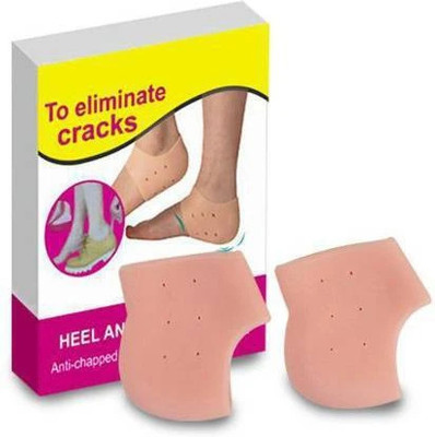 FITRONYX New Heel anti-Crack Sets Heel Support New Moisturizing Nourishment(Orange) pk.3 Heel Support(Orange)