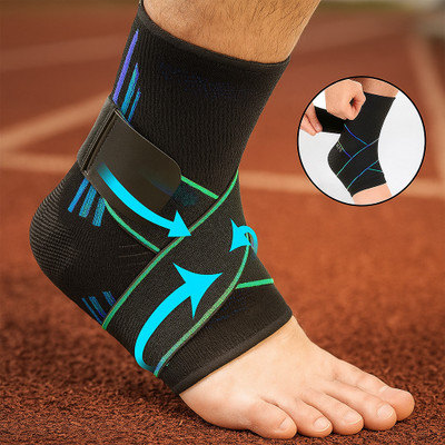Leosportz Adjustable Ankle Brace for Injury and Pain Support Ankle Support
