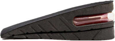 JAMBOREE Height Increase Insole 2-Layer Air up Shoe Lifts Elevator for Men and Women Insole(Black)