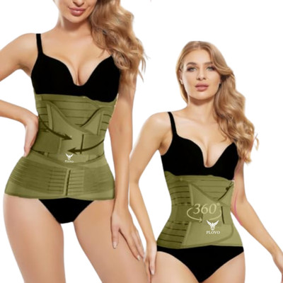 PLOVO Post Pregnancy Maternity Belt for C-Section & Normal Delivery Abdominal Belt Abdominal Belt(Green)