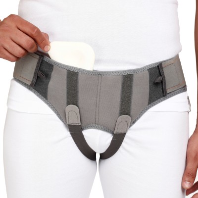 TYNOR Hernia Belt, Grey, XL, 1 Unit Abdominal Belt(Grey)