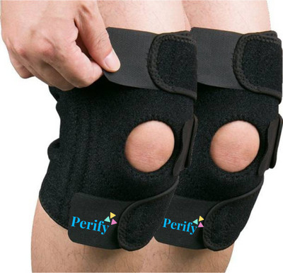 Perify Knee Cap Support belt brace for Knee Pain Relief Open Patella Women and Men Knee Support