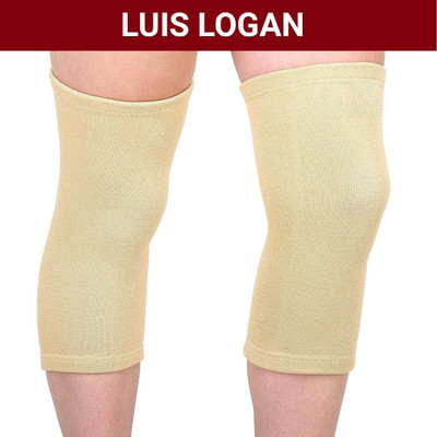 NUBICO No_LL ORTHOPEDIC Knee Cap Woolen Knee Sleeves for Women & Men (BEIGE,L) Knee Support