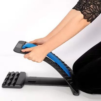 Hughes PLASTIC- Adjustable Magic Back Pain Relief Lumbar Region Back Support Back / Lumbar Support