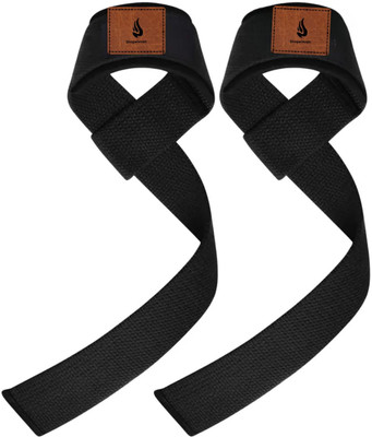 GJSHOP Wrist Support Straps For Weight-Lifting Gym Powerlifting Support For Fitness Wrist Support(Black)